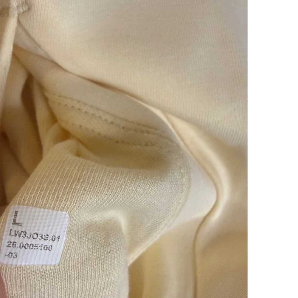 Lululemon Softstreme Long Half Zip Buttercream Size L NWT